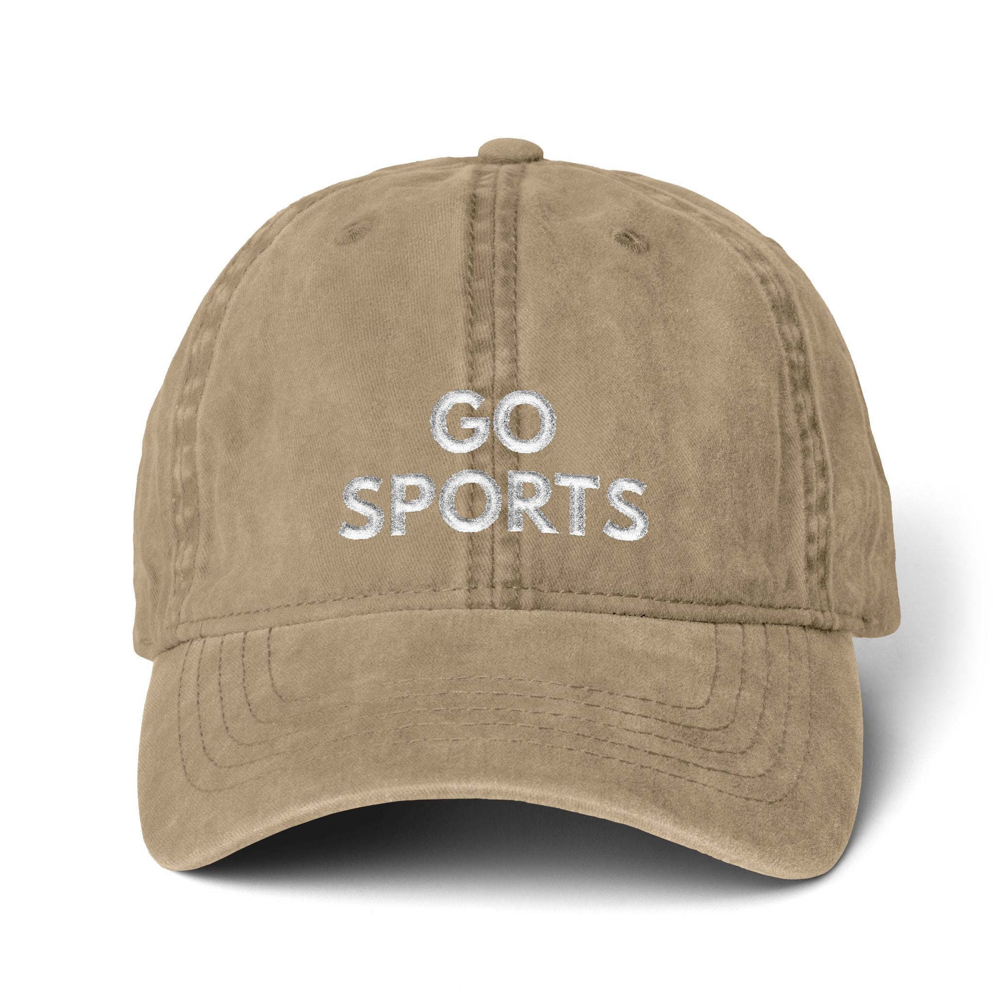 Women's Pigment-Dyed Cap with Fashion Undervisor (Embroidery)