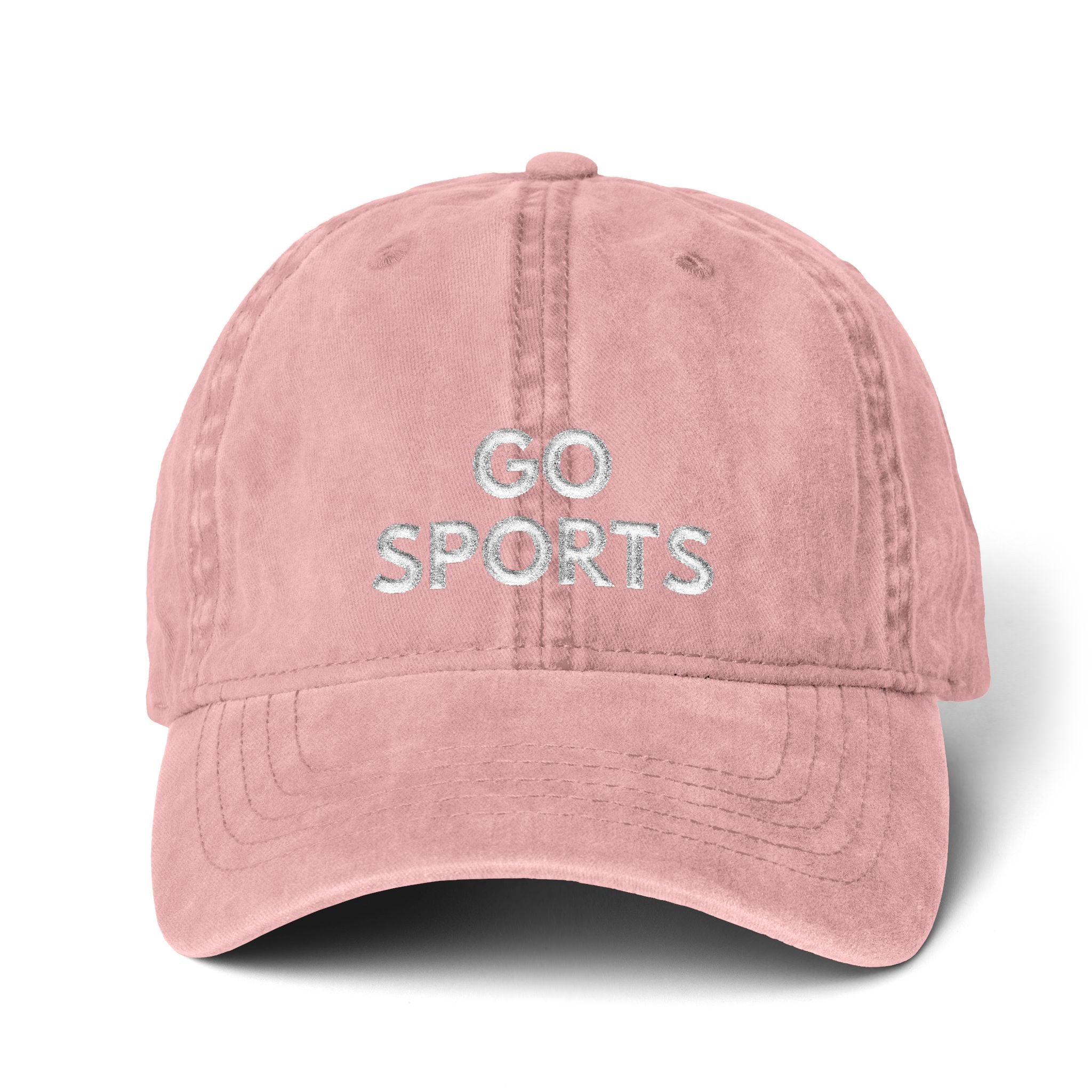 Women's Pigment-Dyed Cap with Fashion Undervisor (Embroidery)