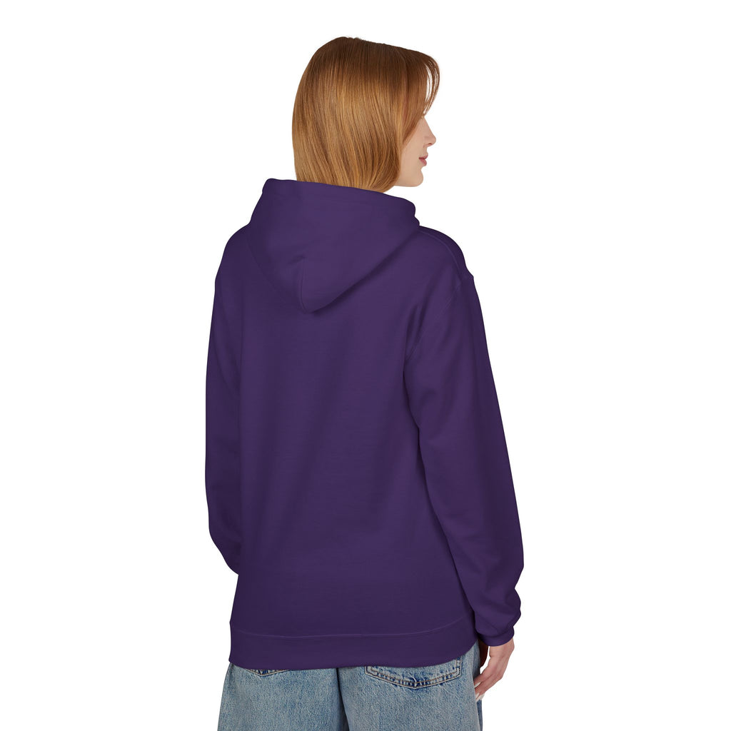 Vintage Coastal Sketch Hoodie — Seaside Landscape Graphic Pullover