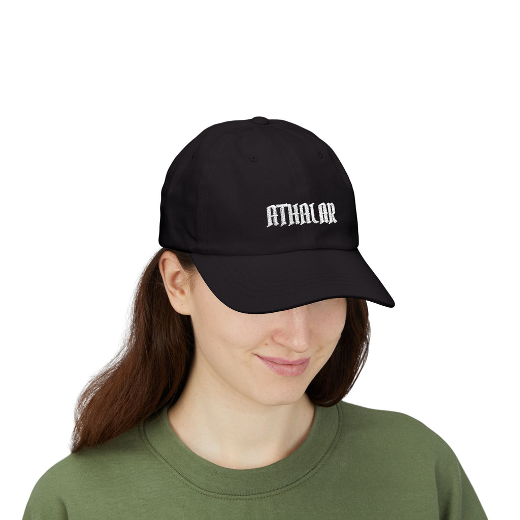 Athalar Dad Cap | Embroidered Baseball Hat, Forest Green