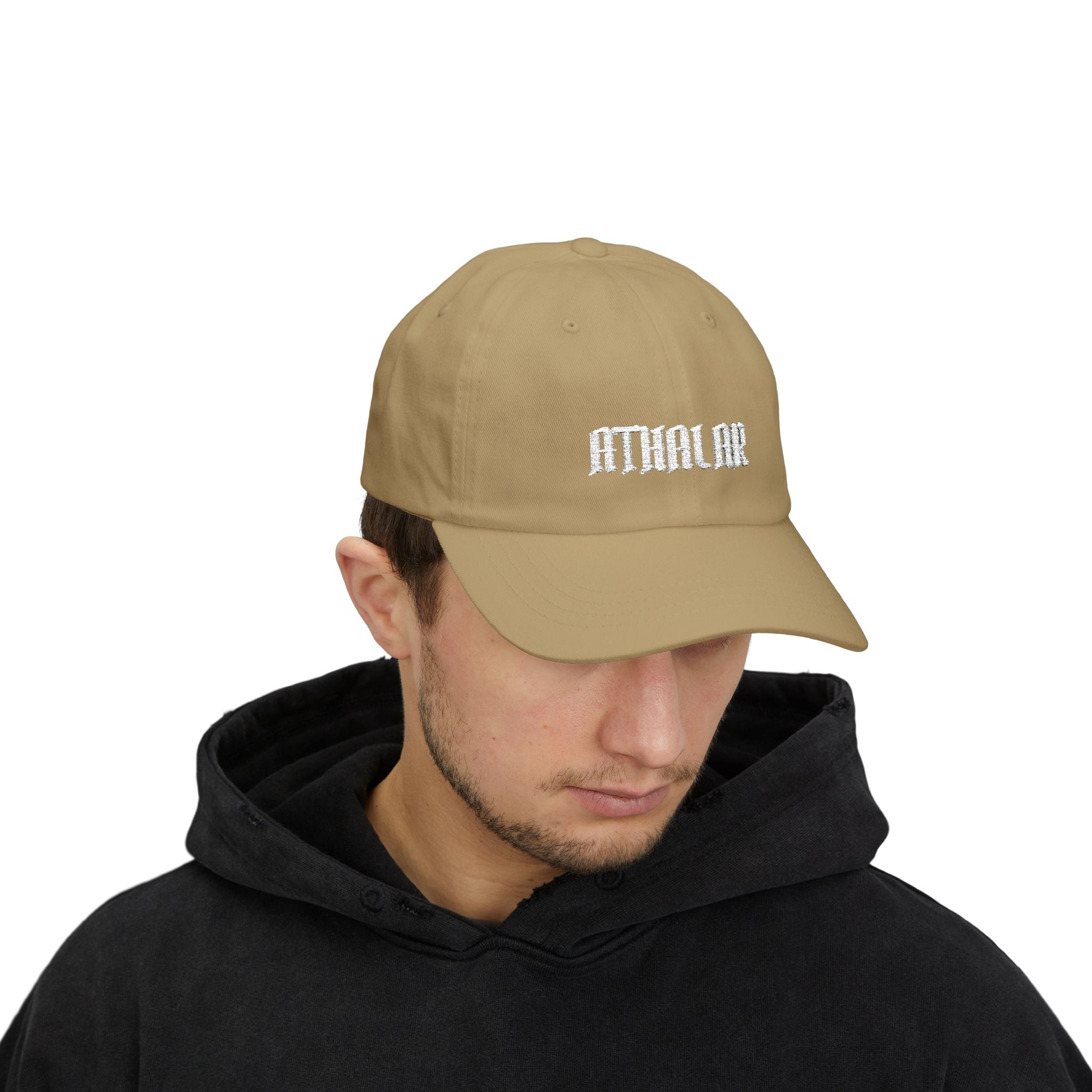 Athalar Dad Cap | Embroidered Baseball Hat, Forest Green