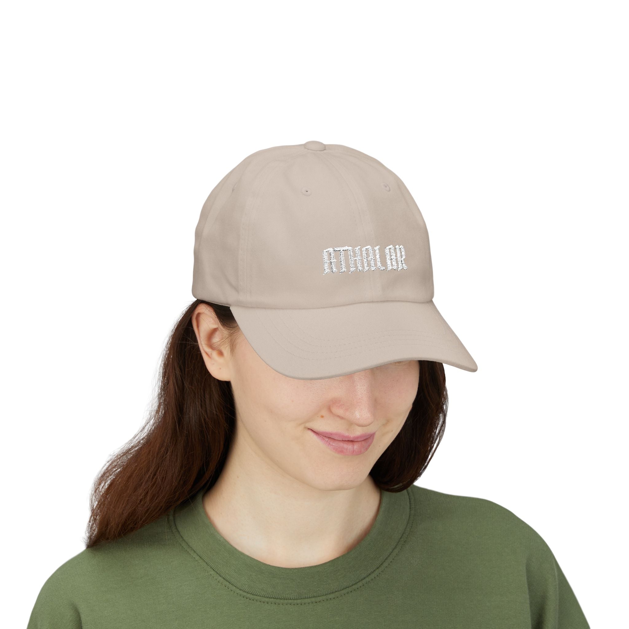 Athalar Dad Cap | Embroidered Baseball Hat, Forest Green