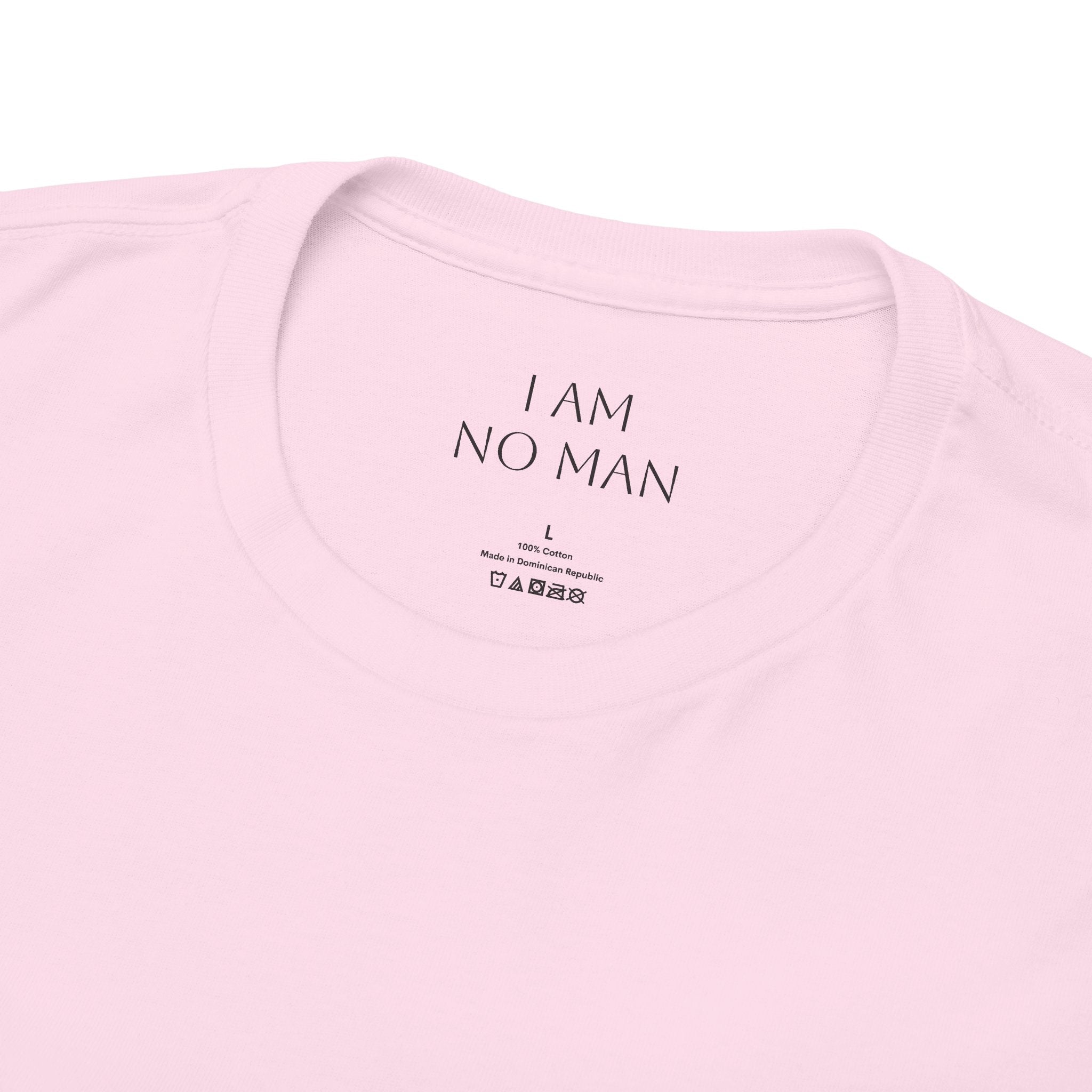 "I am no man" T Shirt