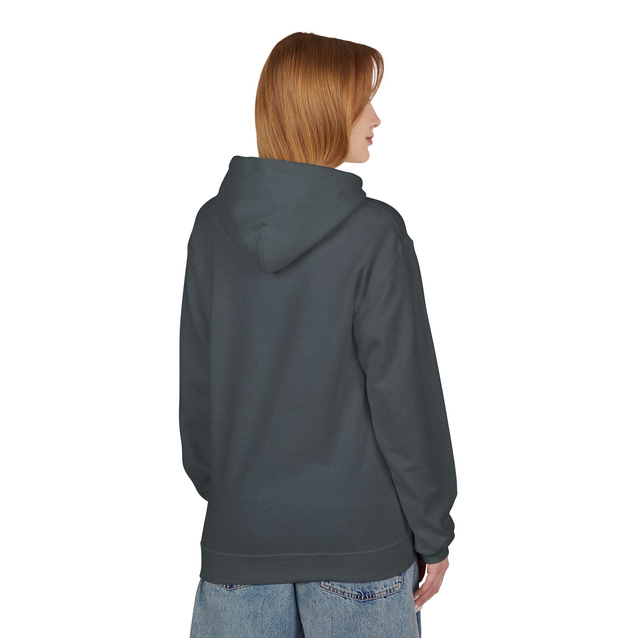 Vintage Coastal Sketch Hoodie — Seaside Landscape Graphic Pullover