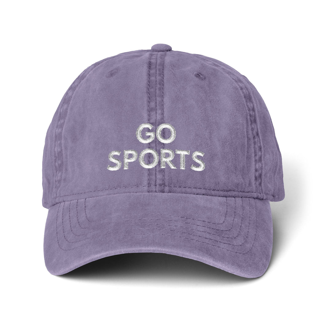 Women's Pigment-Dyed Cap with Fashion Undervisor (Embroidery)