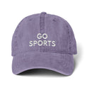 Women's Pigment-Dyed Cap with Fashion Undervisor (Embroidery)