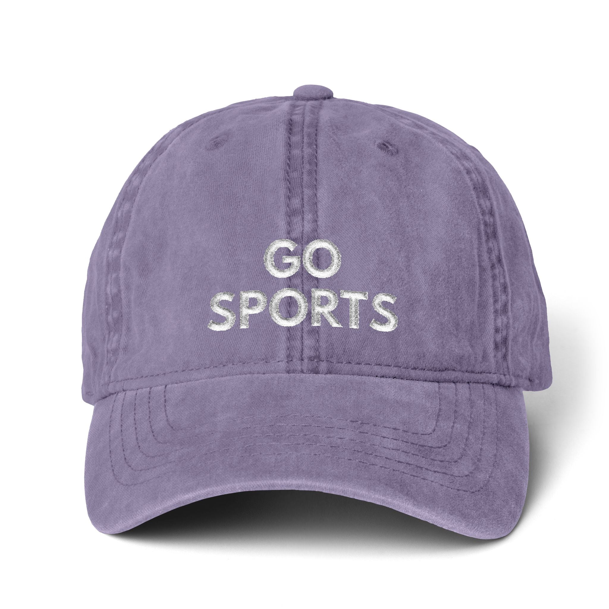 Women's Pigment-Dyed Cap with Fashion Undervisor (Embroidery)