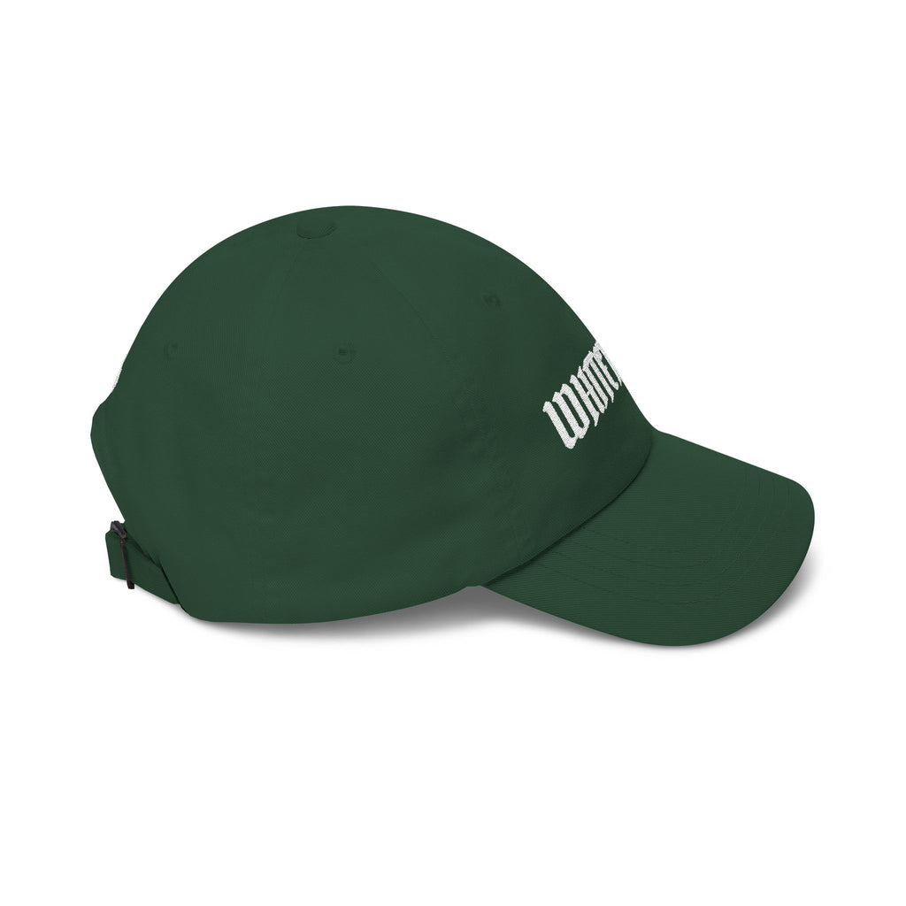 Whitethorn Dad Cap | Embroidered Baseball Hat, Forest Green