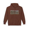 Vintage Coastal Sketch Hoodie — Seaside Landscape Graphic Pullover