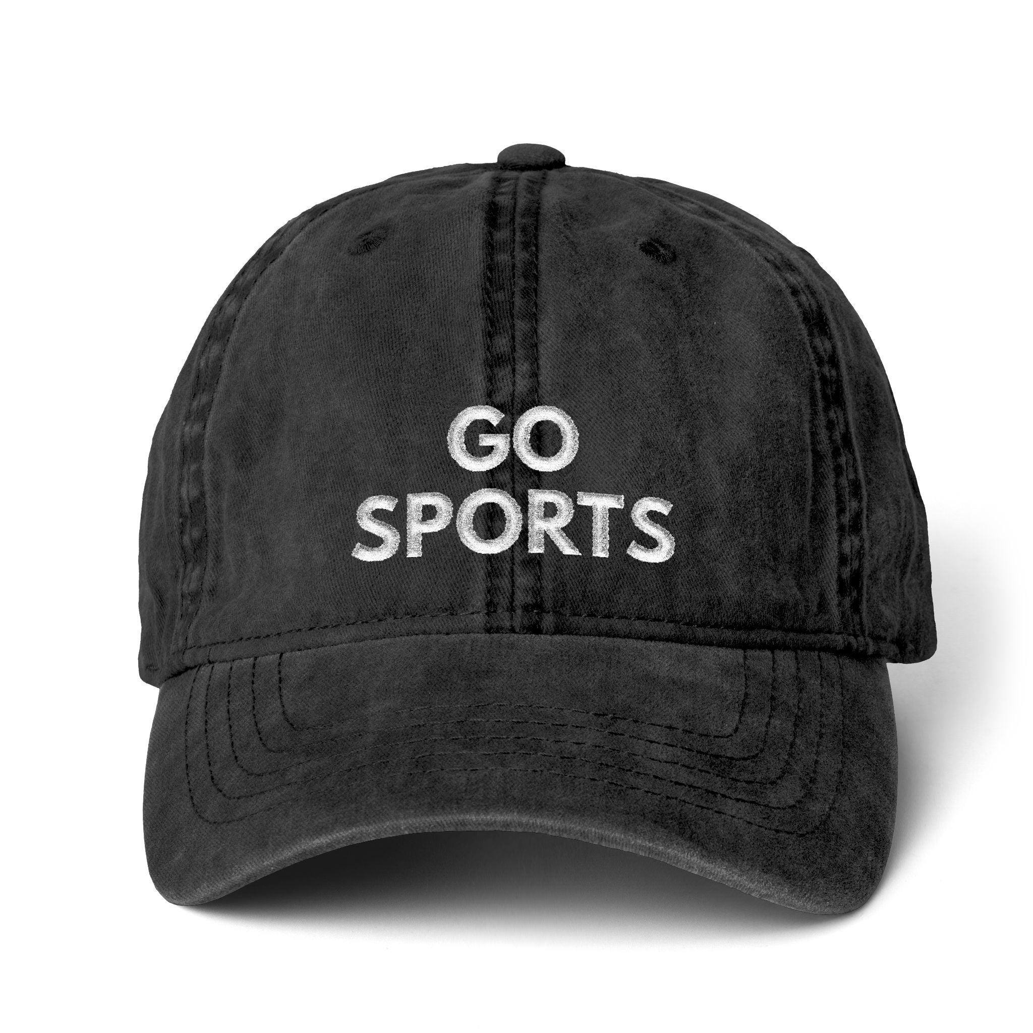 Women's Pigment-Dyed Cap with Fashion Undervisor (Embroidery)
