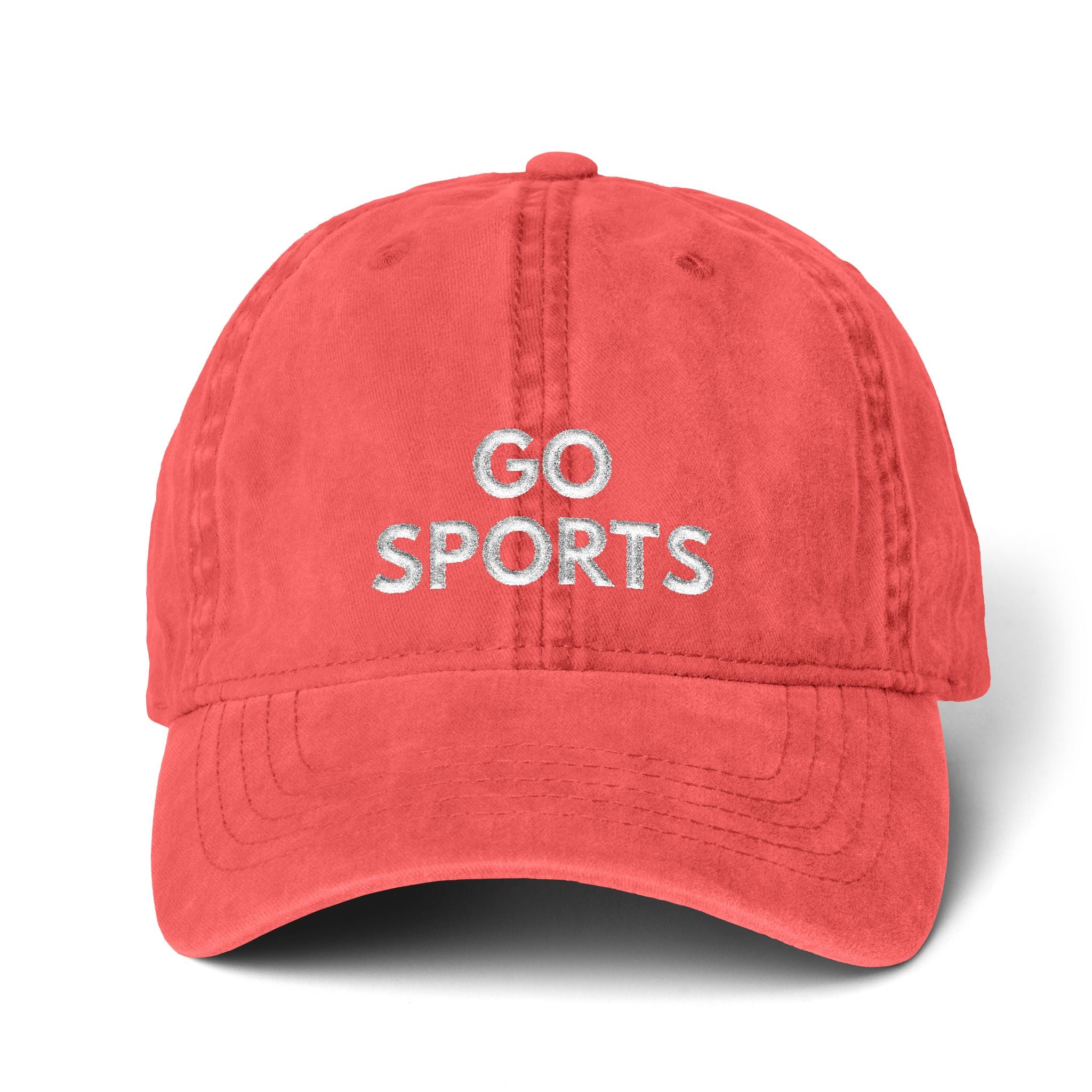 Women's Pigment-Dyed Cap with Fashion Undervisor (Embroidery)