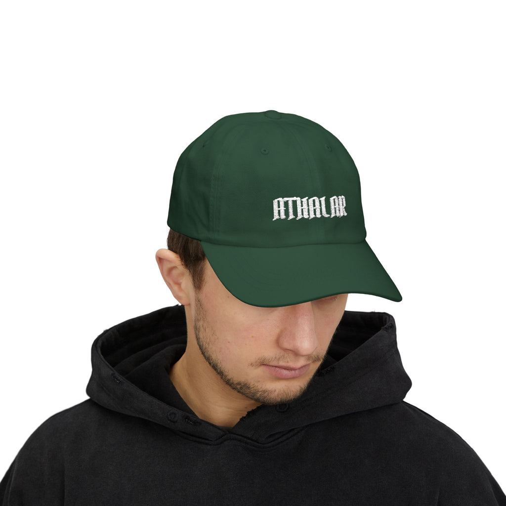 Athalar Dad Cap | Embroidered Baseball Hat, Forest Green