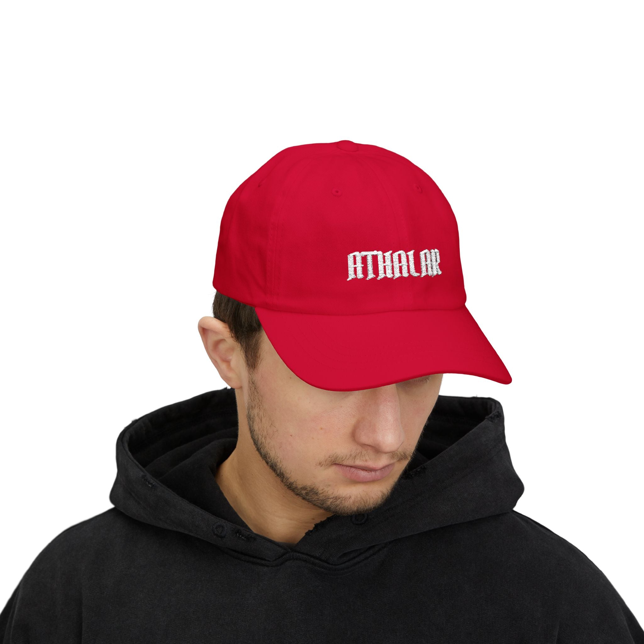 Athalar Dad Cap | Embroidered Baseball Hat, Forest Green