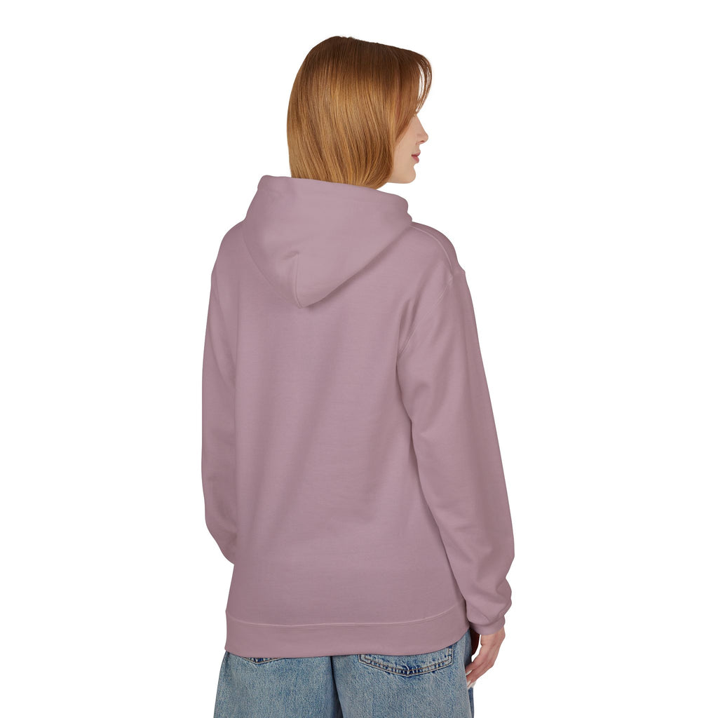 Vintage Coastal Sketch Hoodie — Seaside Landscape Graphic Pullover
