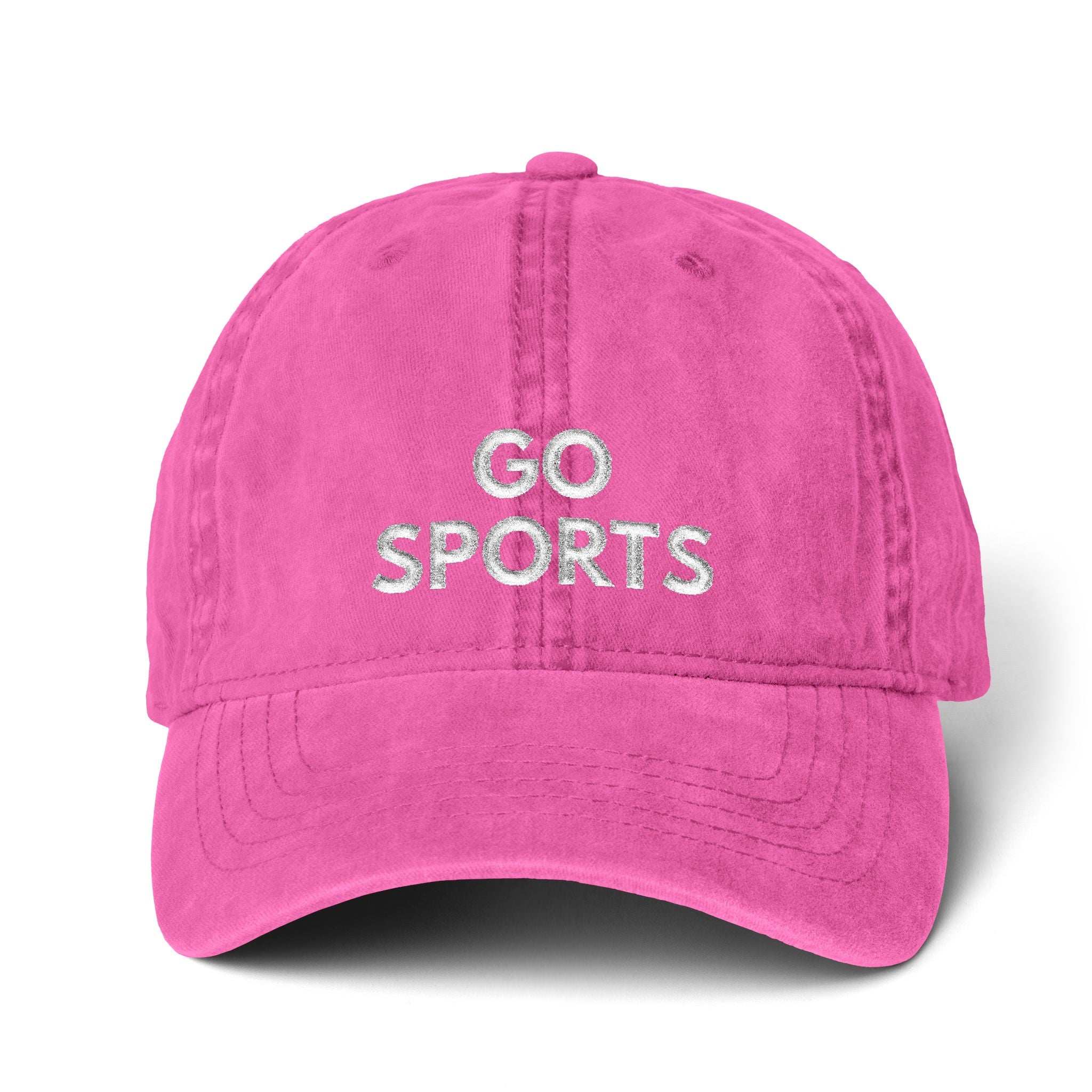 Women's Pigment-Dyed Cap with Fashion Undervisor (Embroidery)