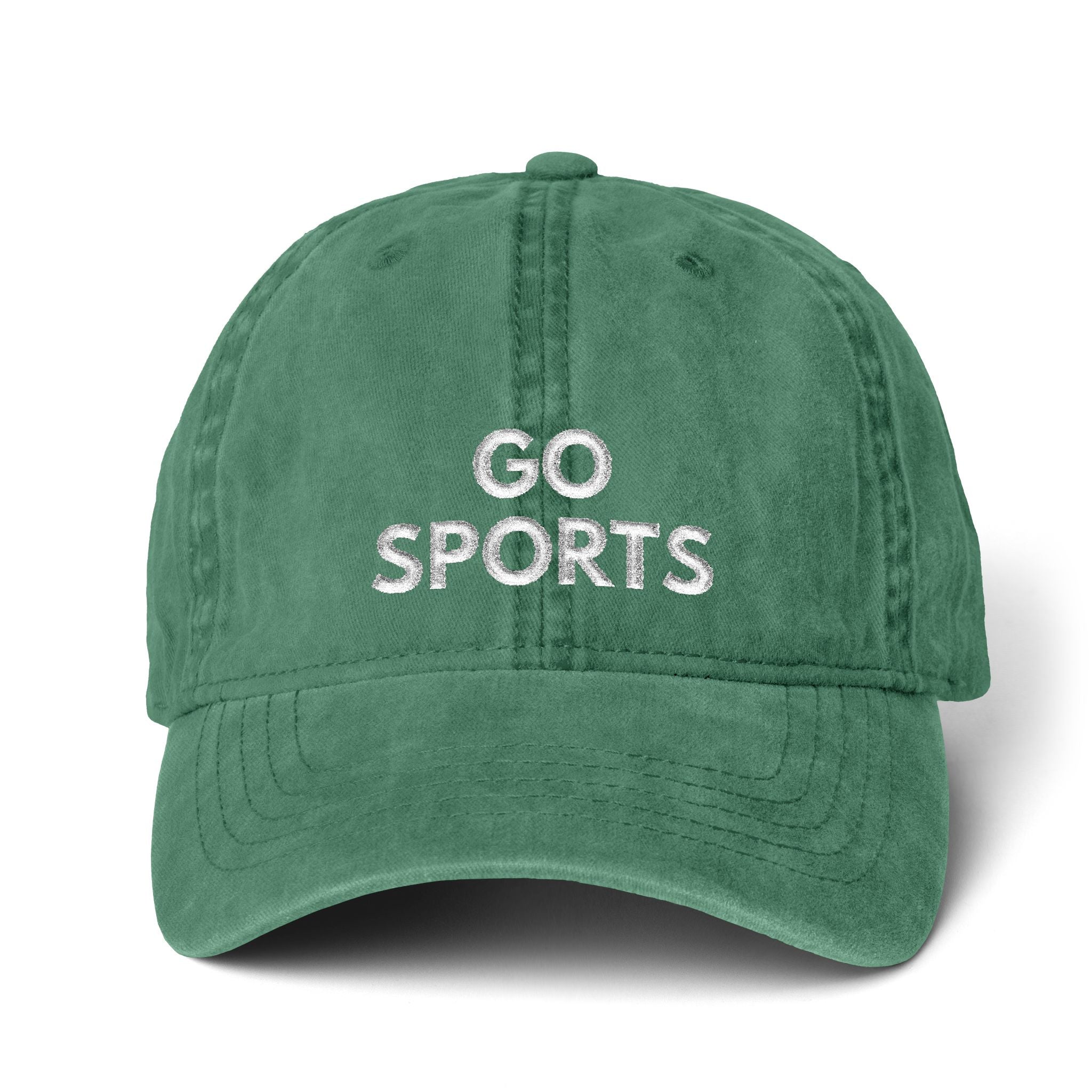 Women's Pigment-Dyed Cap with Fashion Undervisor (Embroidery)