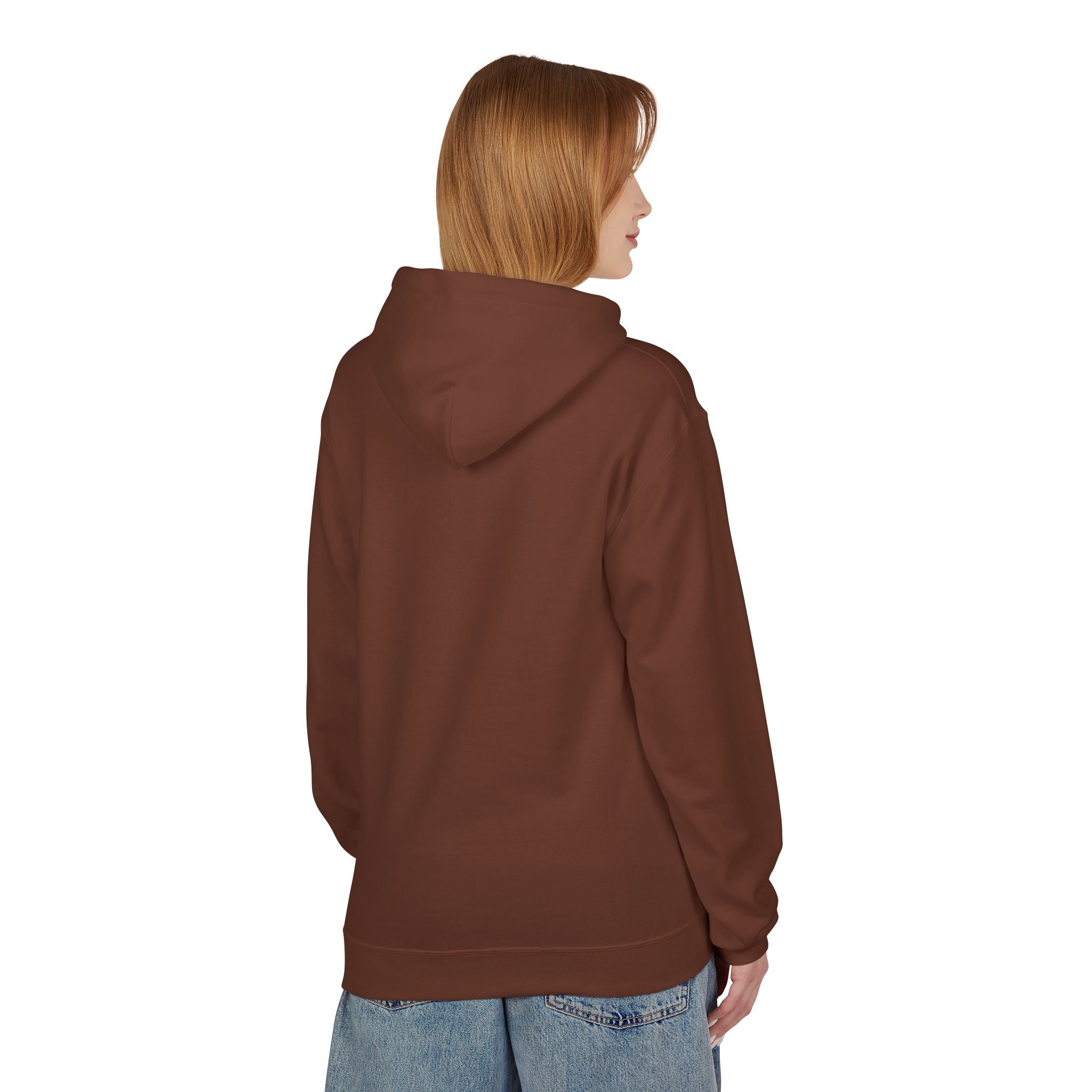 Vintage Coastal Sketch Hoodie — Seaside Landscape Graphic Pullover