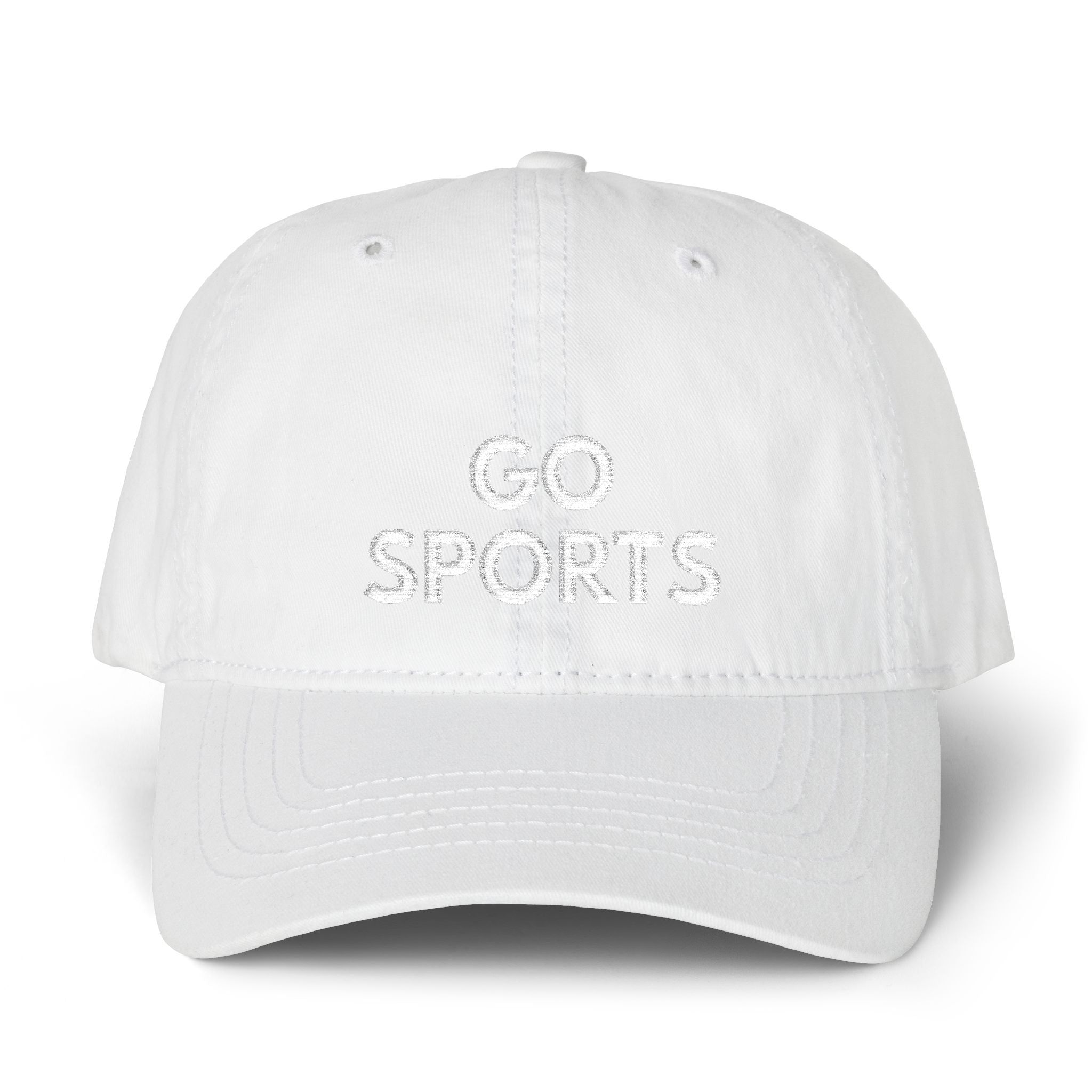 Women's Pigment-Dyed Cap with Fashion Undervisor (Embroidery)