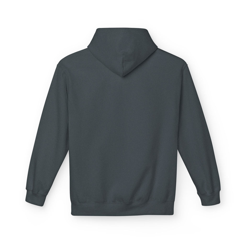 Vintage Coastal Sketch Hoodie — Seaside Landscape Graphic Pullover