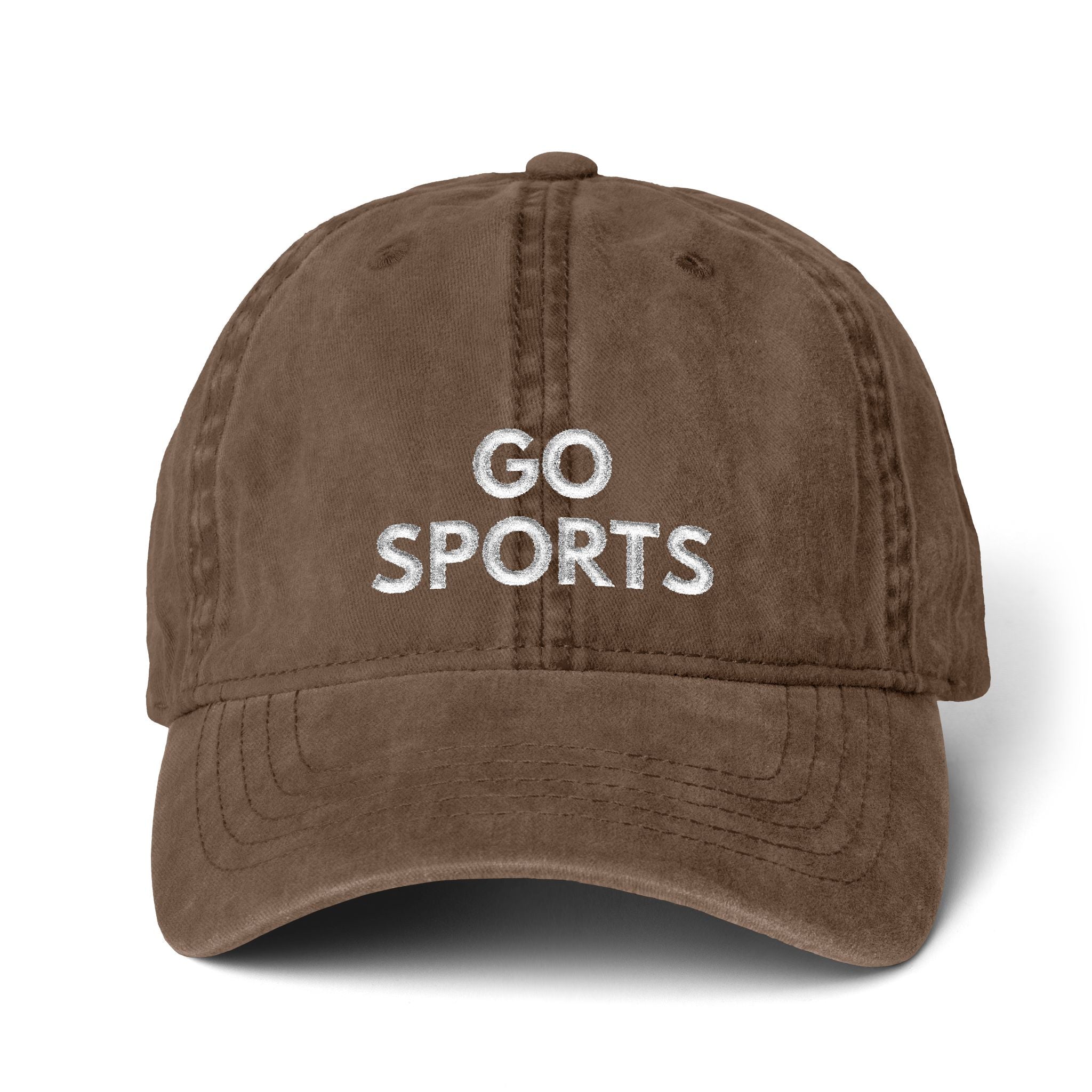 Women's Pigment-Dyed Cap with Fashion Undervisor (Embroidery)