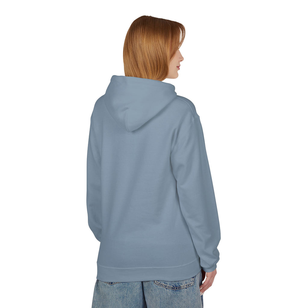 Vintage Coastal Sketch Hoodie — Seaside Landscape Graphic Pullover